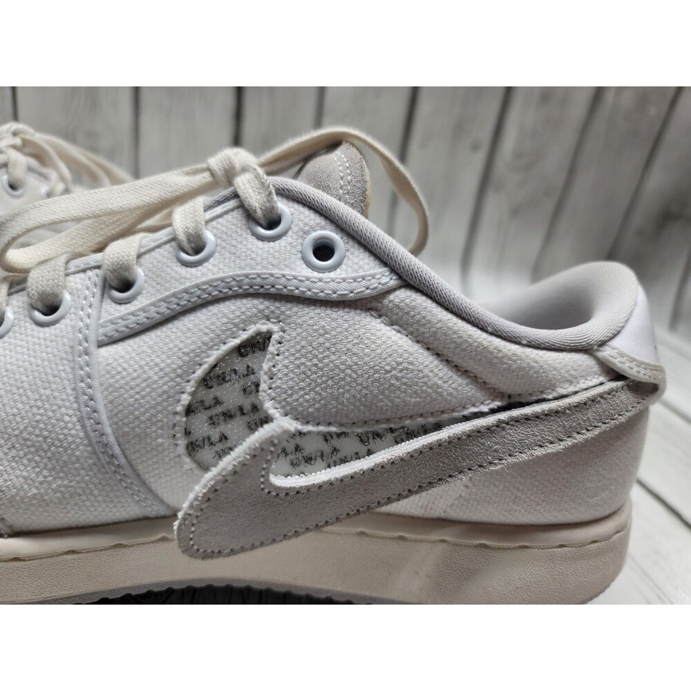 Air Jordan 1 Low AJKO x Union La Sneakers Men's 10.5 White Gray DO8912-101 - Picture 8 of 12